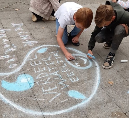 wereld waterdag Nationale buitenlesdag