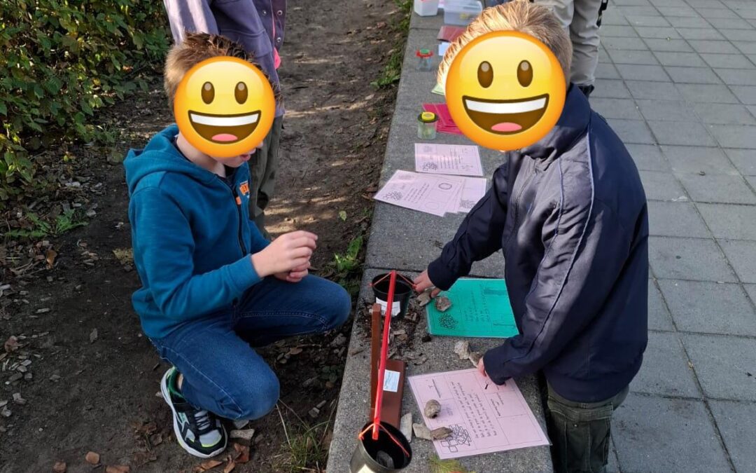 Leskist natuur rond de school.