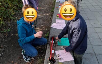 Leskist natuur rond de school.